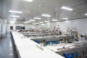 自动分拣包装车间